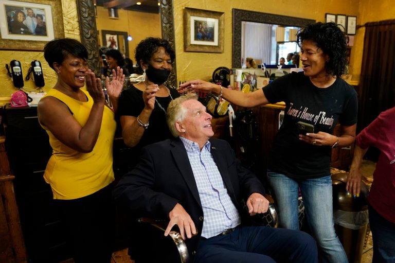 McAuliffe lead in Virginia governor race threatened by police and racism reform activist