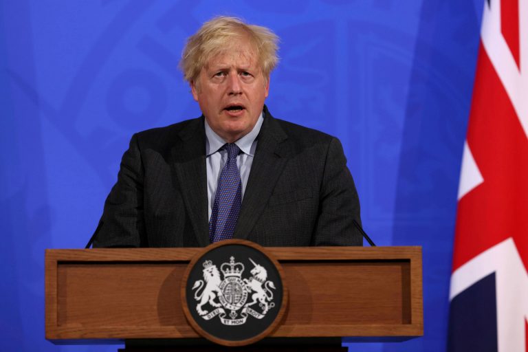 Boris Johnson announces four-week delay of England’s next reopening phase