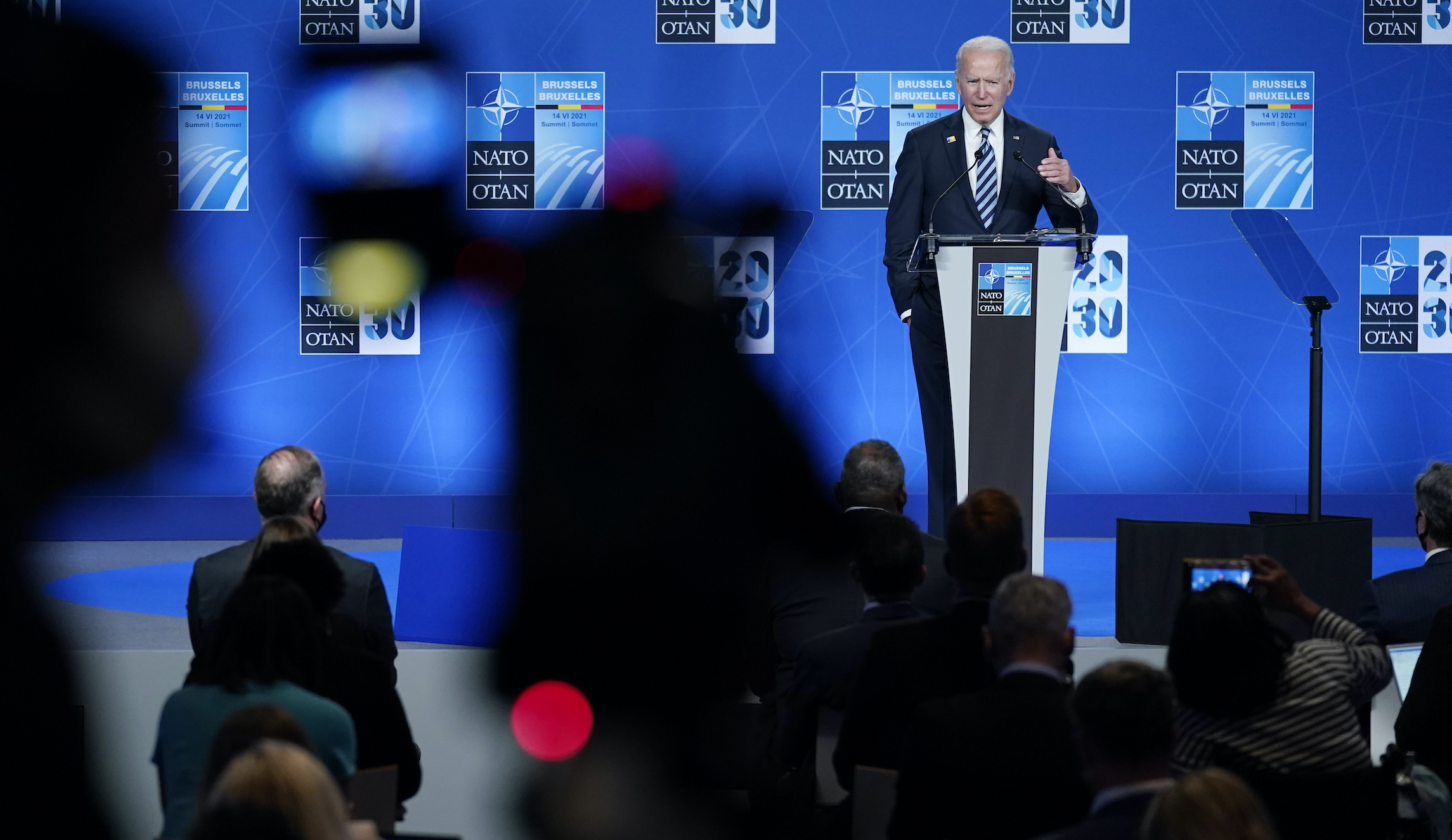 ‘It remains to be seen’: Biden says ‘school’s out’ on Ukraine joining NATO