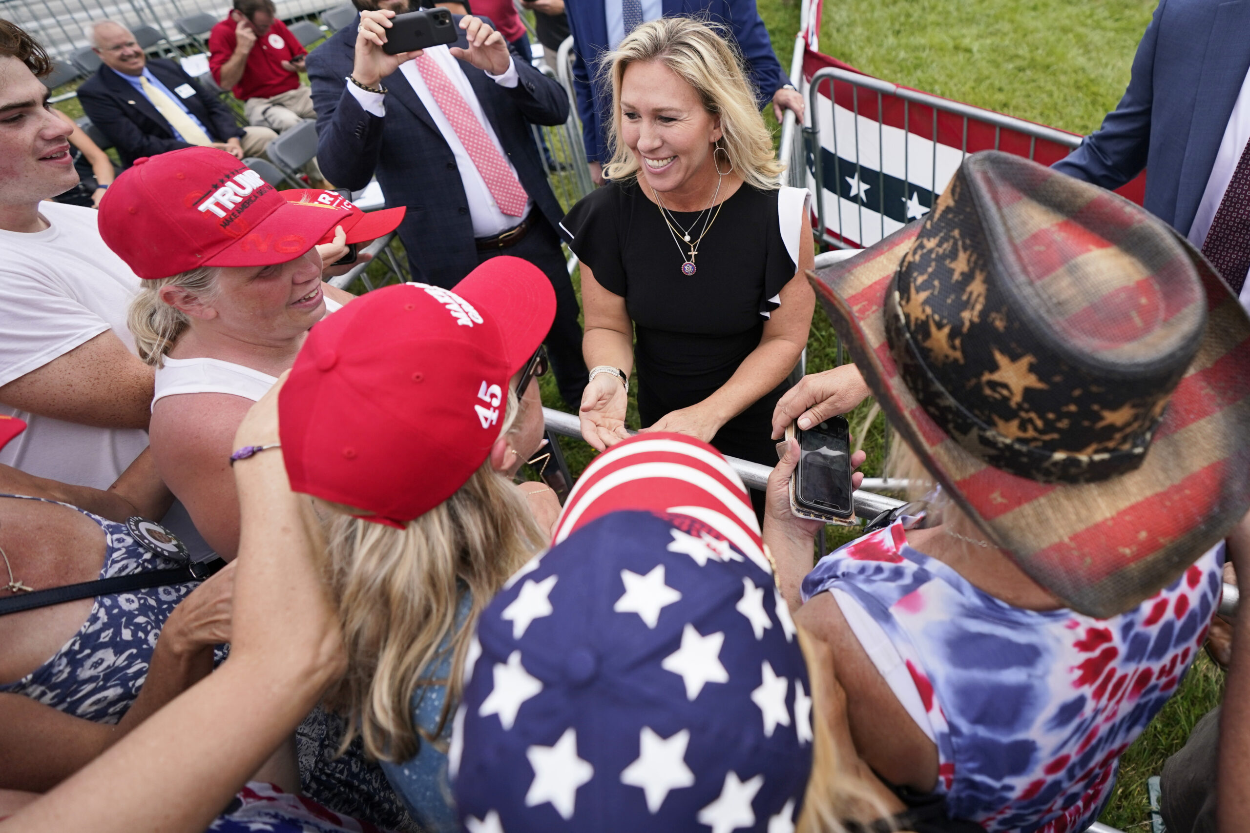 Swamp hit list: ‘Get the hell out of our GREAT country,’ says Marjorie Taylor Greene