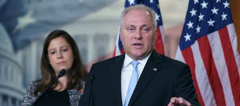Scalise argues Democratic spending plan will help GOP win the House next year
