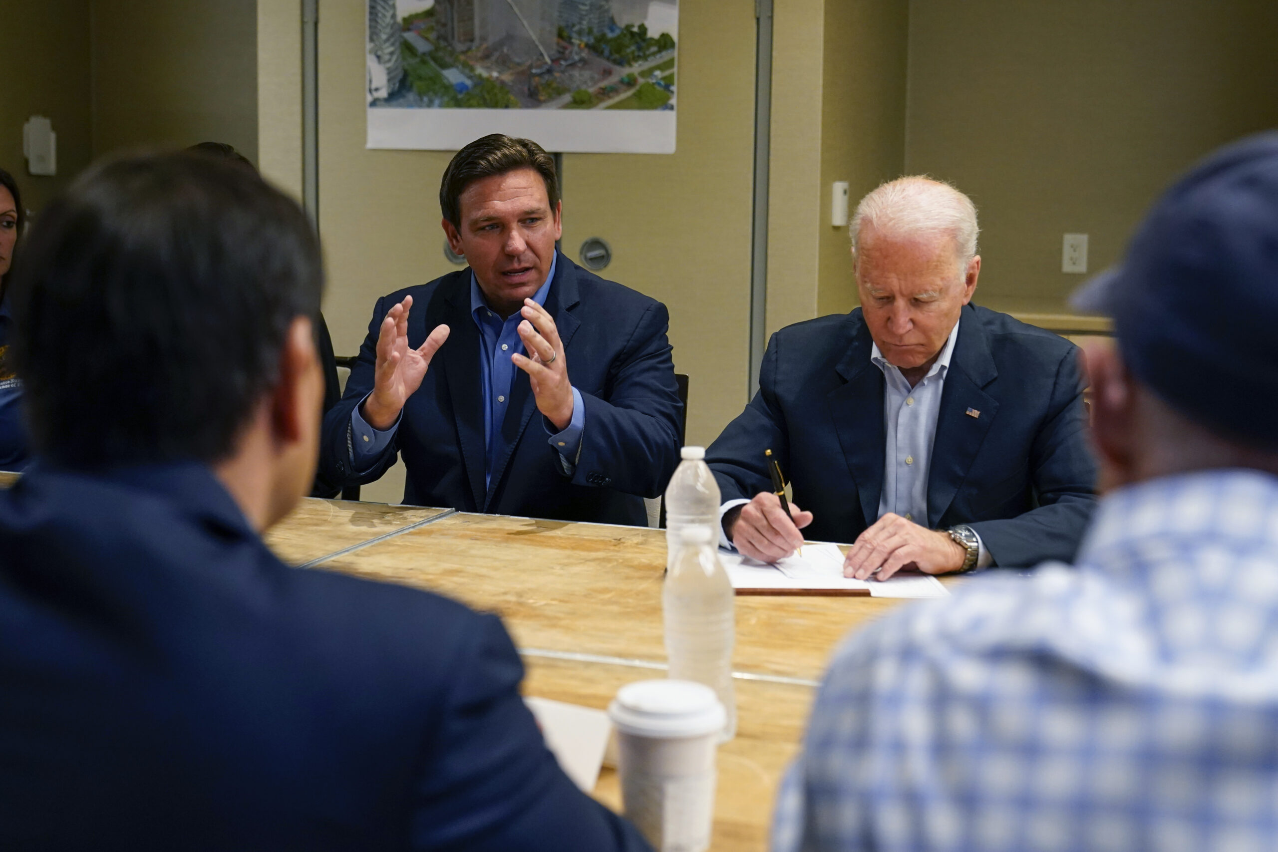 Biden and DeSantis to make joint appearance in Florida