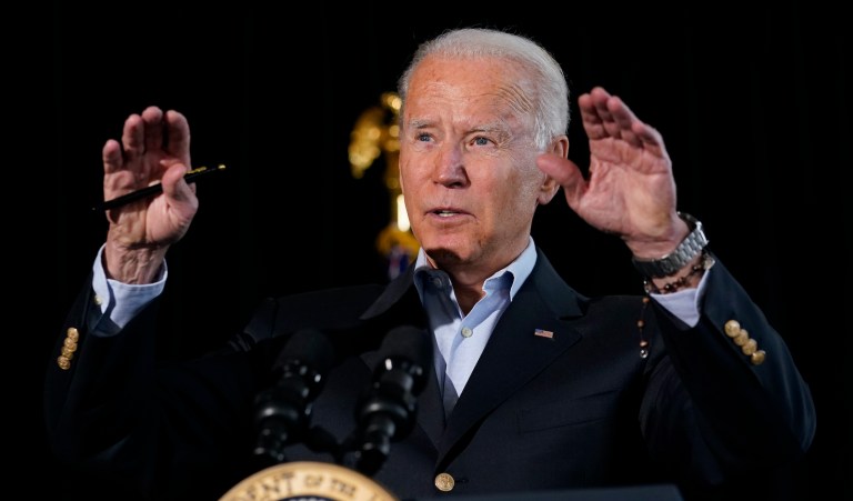 Biden elevates hypothetical link between global warming and Surfside condo collapse during visit