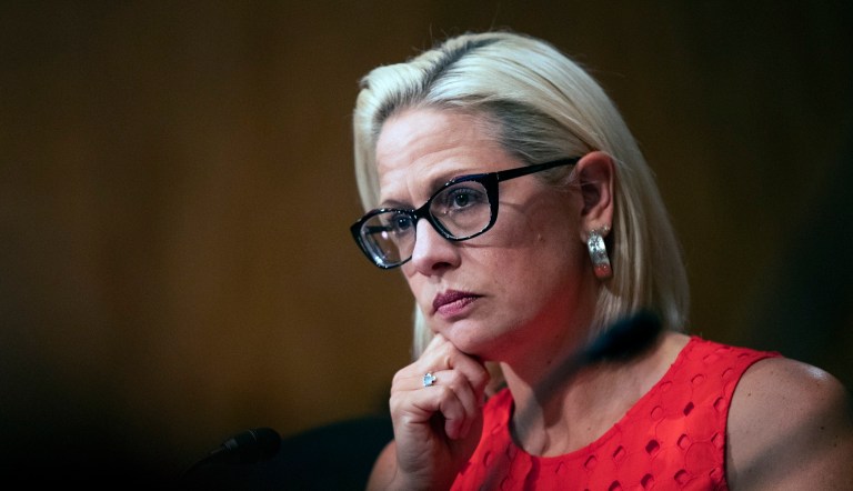 Sen. Kyrsten Sinema reminds Biden who really holds the cards