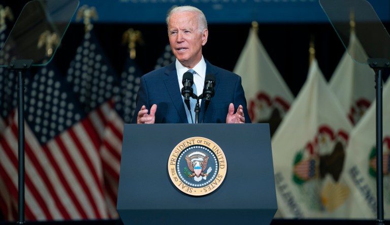 In Trump country, Biden pitches ‘human infrastructure’ reconciliation plan as job creator