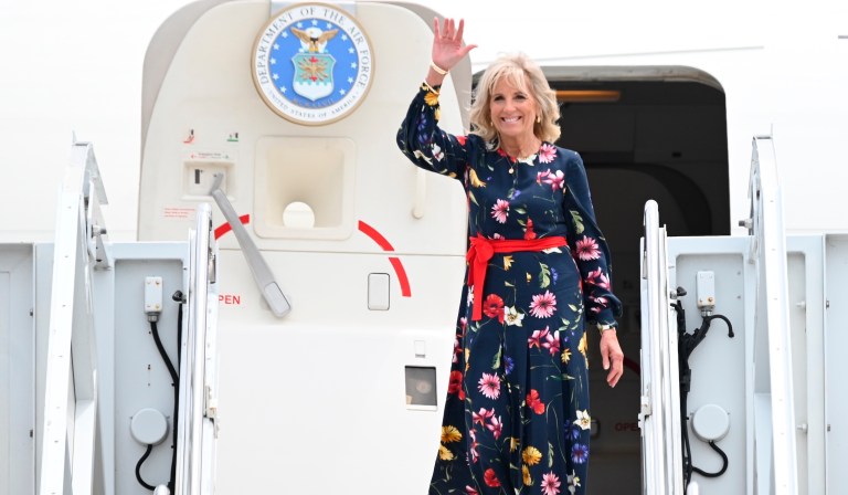 Jill Biden in Tokyo to represent US at Olympics opening ceremony