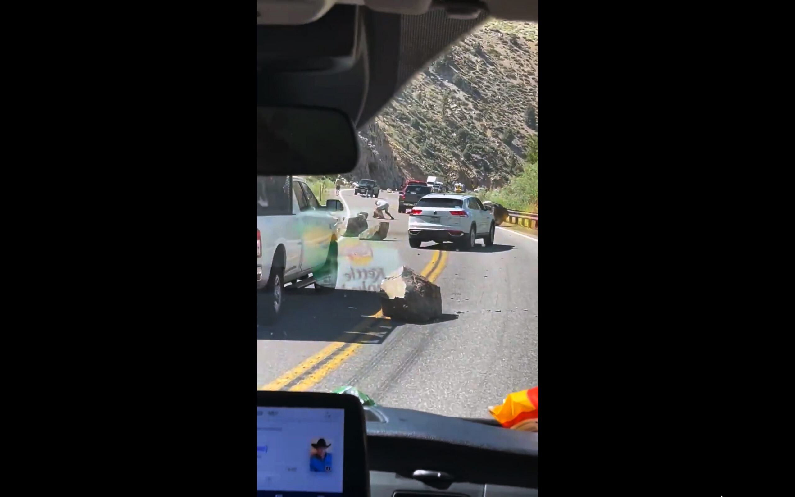 6.0 magnitude earthquake sends boulders onto California highway