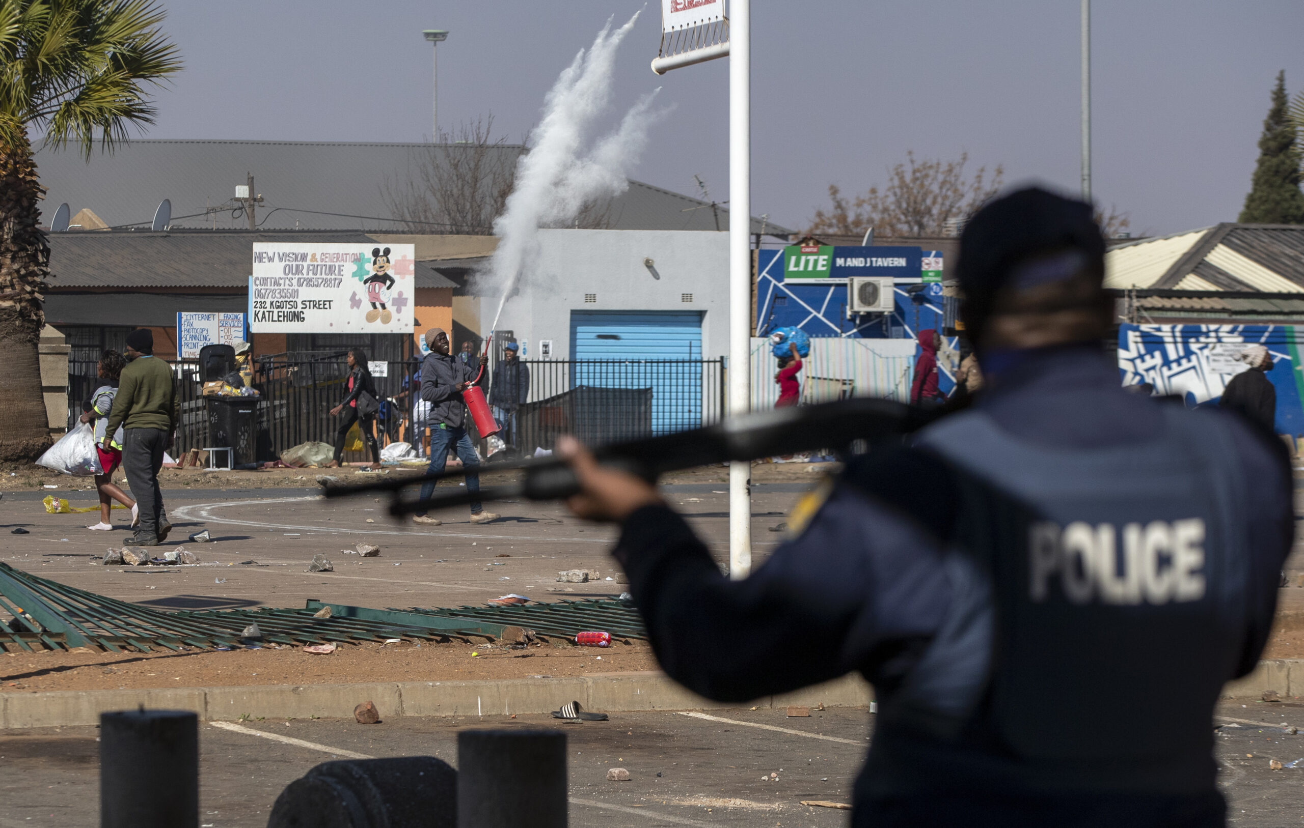 South Africa deploys military to quell violence after former president jailed
