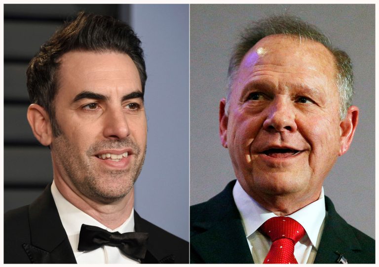 Roy Moore defamation suit against Sacha Baron Cohen dismissed