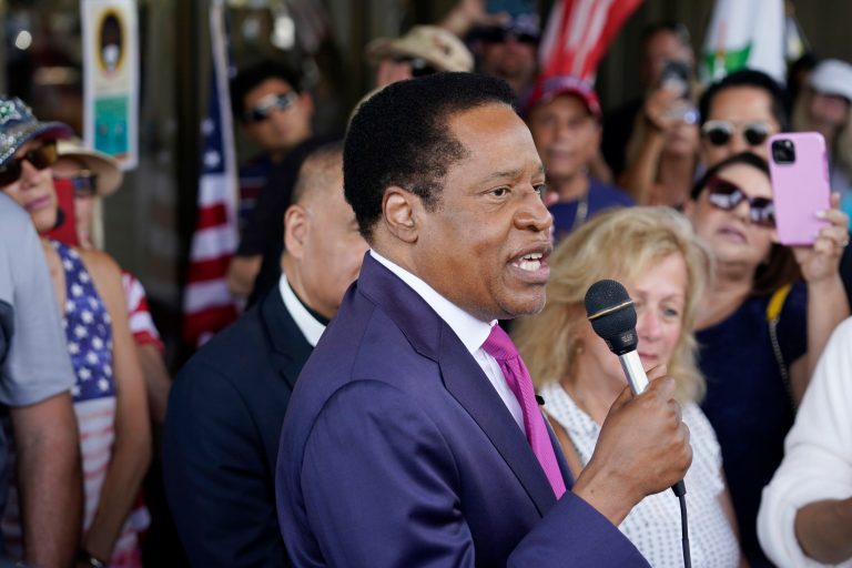 Larry Elder is the only GOP candidate fighting against claims the country is systemically racist