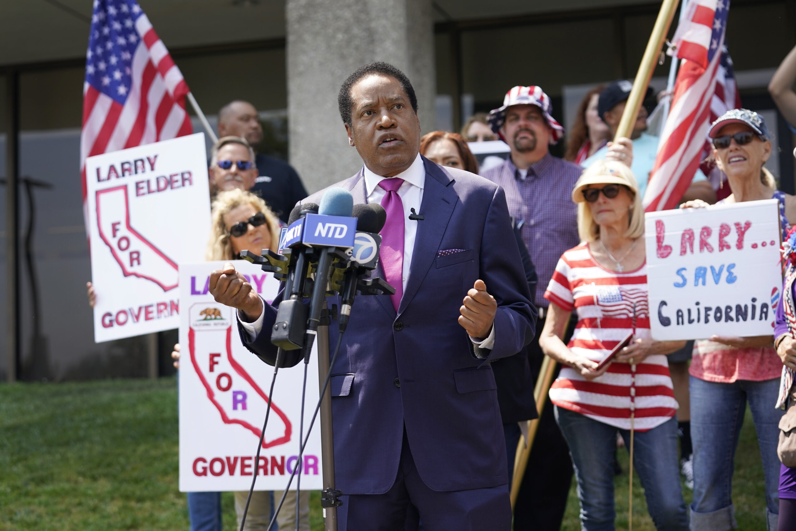 Larry Elder teases 2024 presidential bid