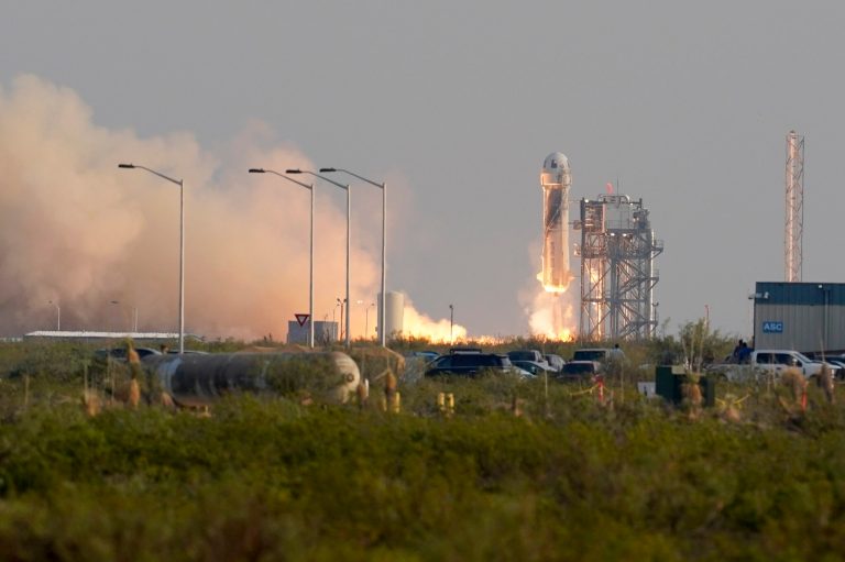 Bezos-founded Blue Origin methane emissions spotted by space station