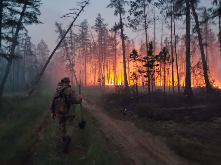 Massive fires engulf Siberia amid record heat wave