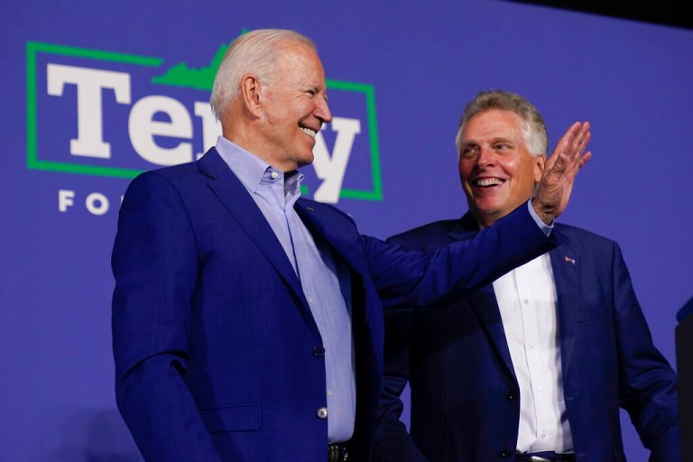 Terry McAuliffe raises alarm: Biden ‘is unpopular here in Virginia’