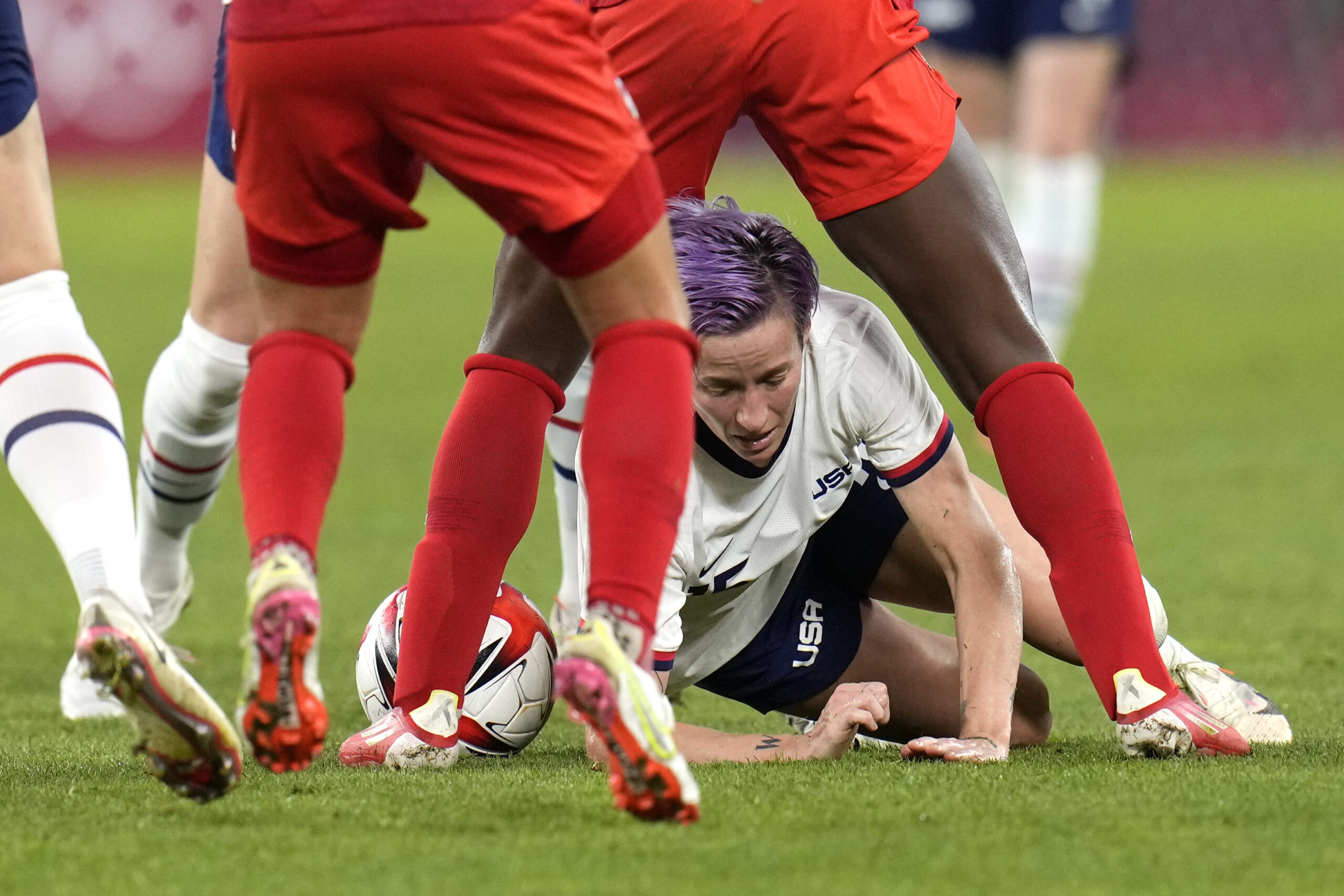 Women’s soccer team ousted from Olympic final shot after shocking loss