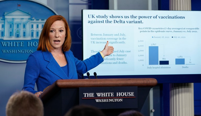 White House turns up the heat on DeSantis and Abbott over masks