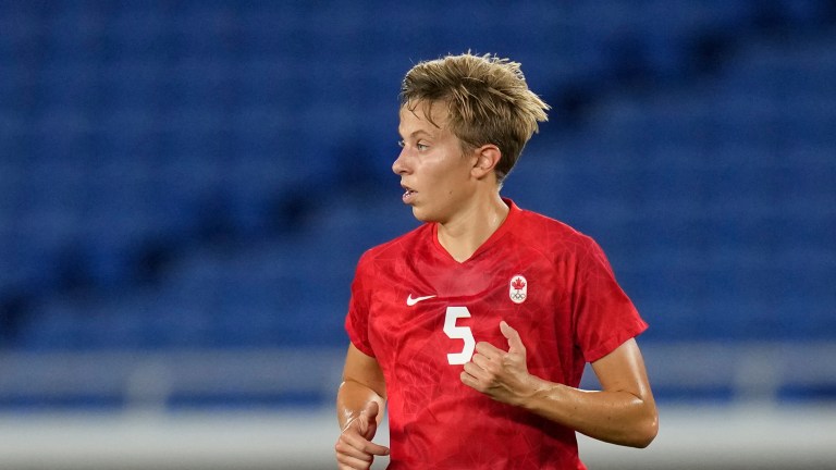 Canadian soccer player becomes first openly transgender and nonbinary Olympic medalist