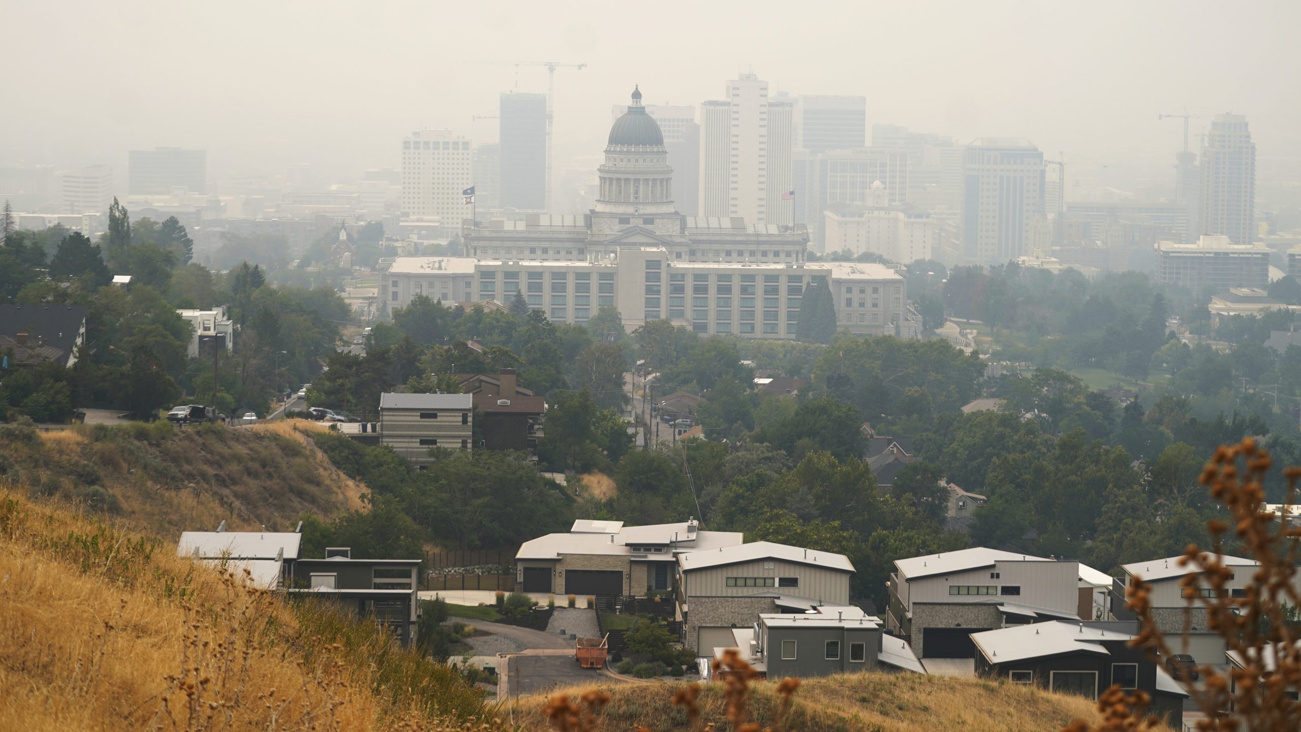 Western Wildfires Smokey Skies