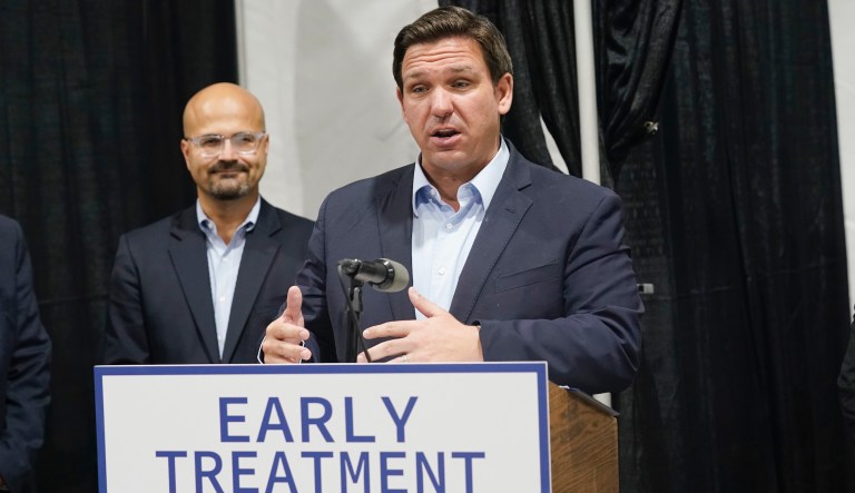 Demand for antibody treatment used by Trump grows in states where delta is surging