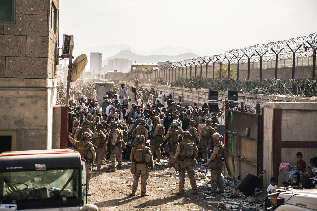 Pentagon finds US service members were killed by blast in Afghan airport attack