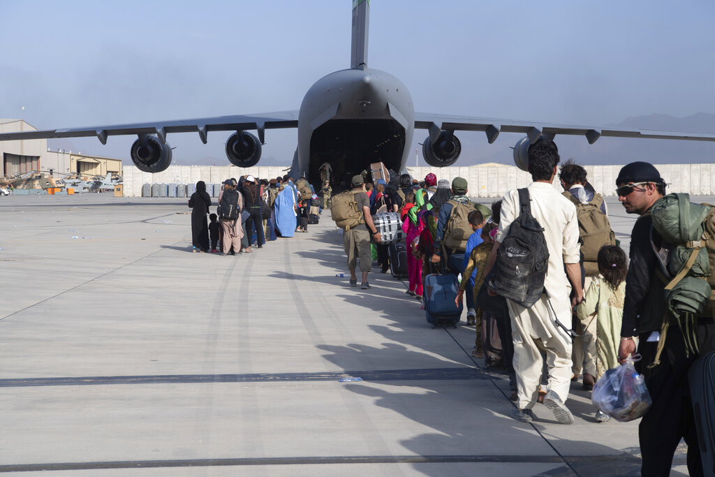 US says Afghan mission hasn’t changed after dual bombings kill dozens