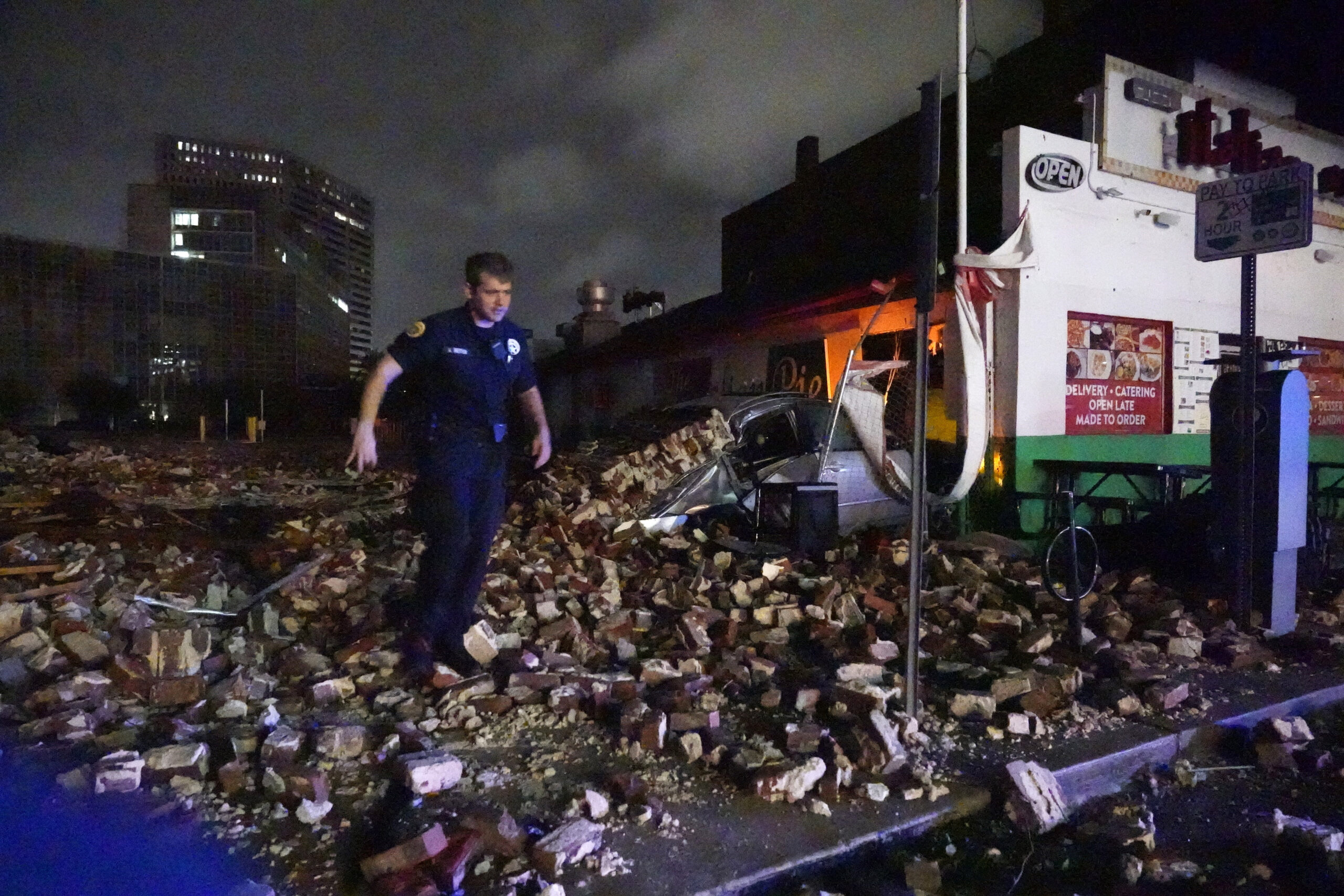 Hurricane leaves New Orleans without power as Ida weakens into tropical storm
