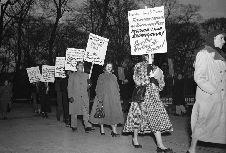 Northam posthumously pardons ‘Martinsville Seven’ after executions for alleged rape