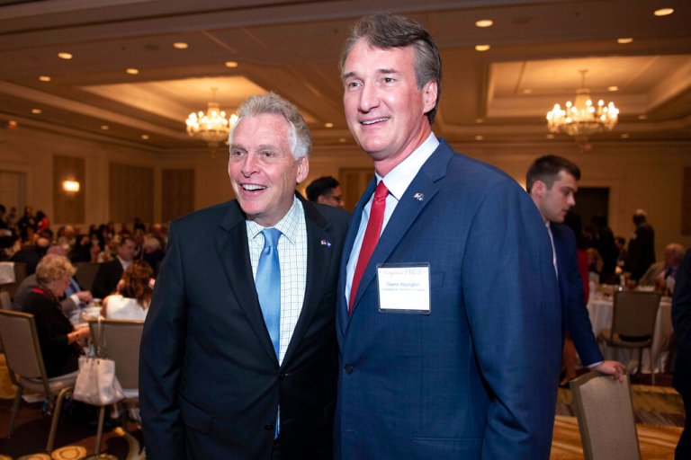 Biden dragging McAuliffe down in Virginia, GOP Youngkin surges into tie with 56 days left