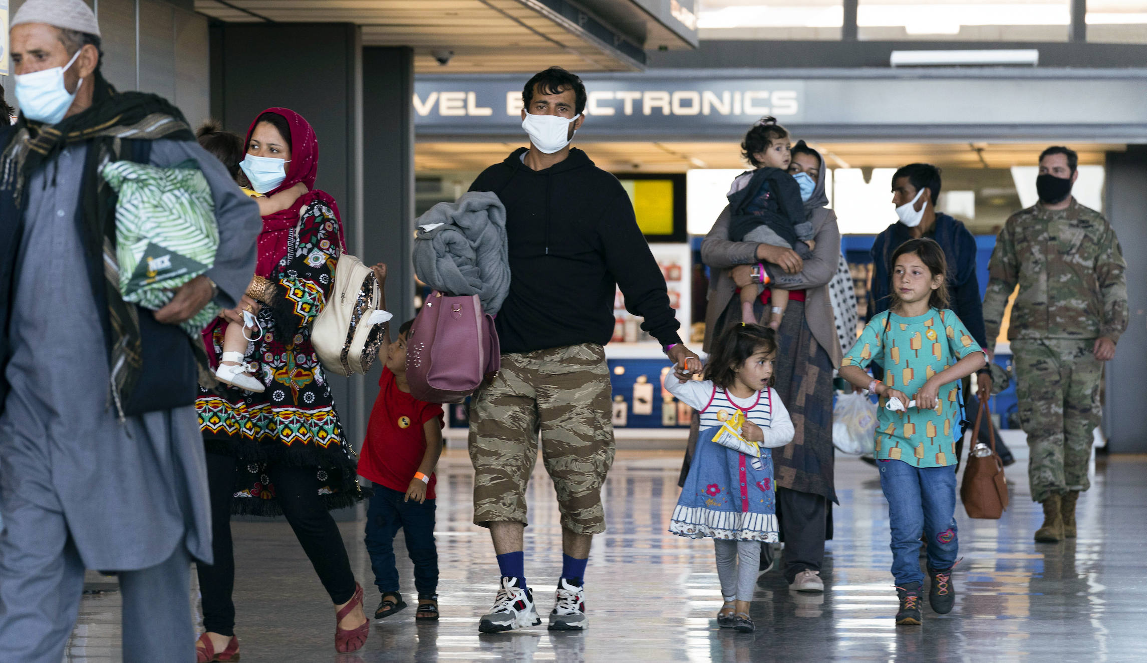 Roughly 60,000 Afghan evacuees have arrived in US since mid-August