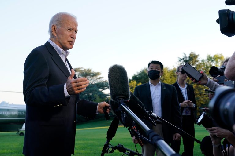 Anxious staffers mute Biden’s remarks: Report