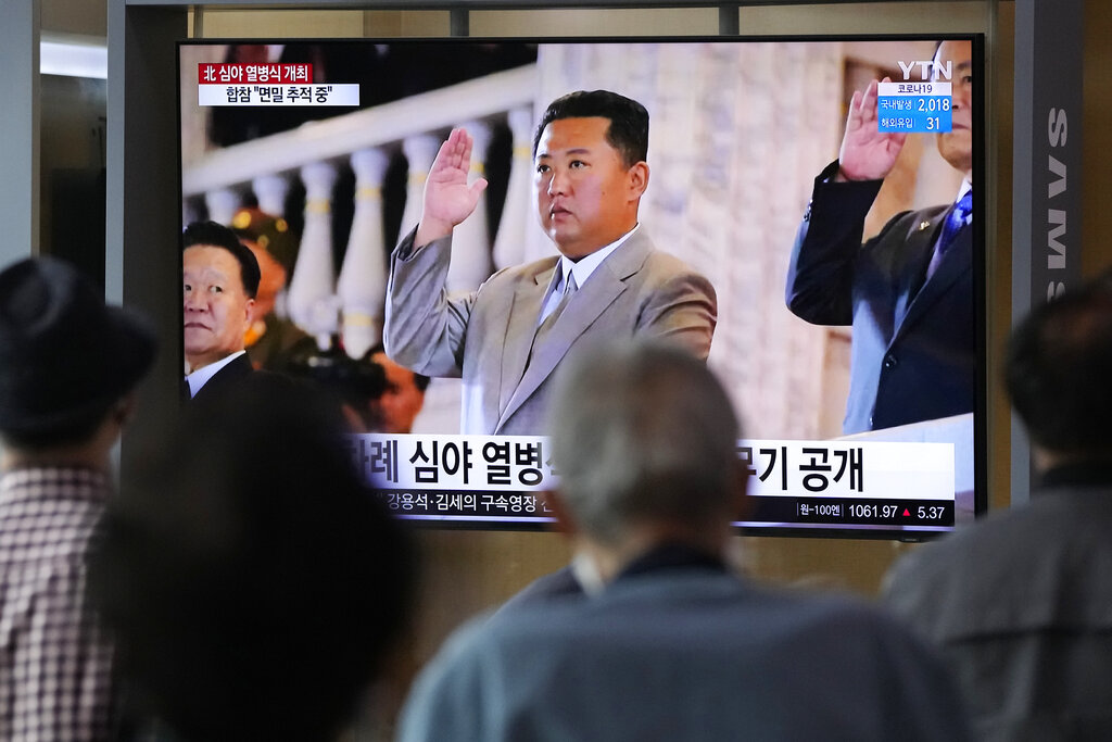 Kim Jong Un appears slimmer at North Korea’s anniversary parade