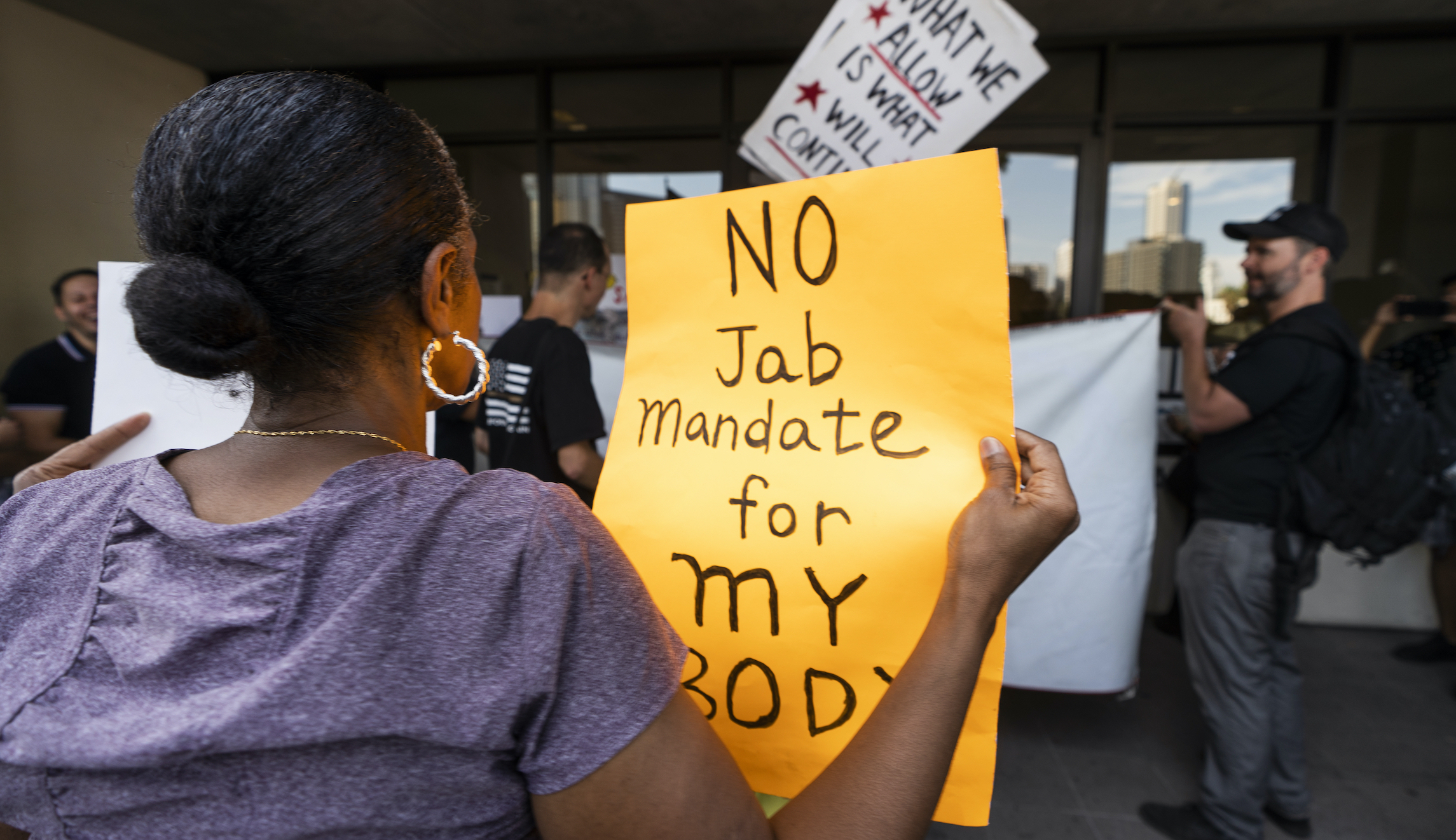 A vaccine mandate is neofascist