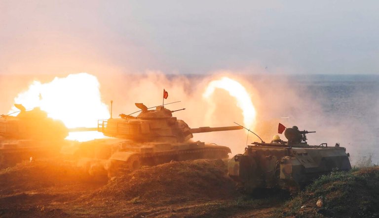 Senate Republicans applaud US military presence in Taiwan