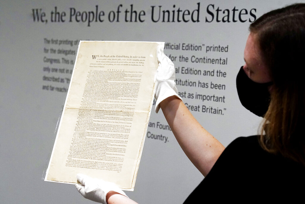 Archives doubles down on Constitution ‘outdated’ warning