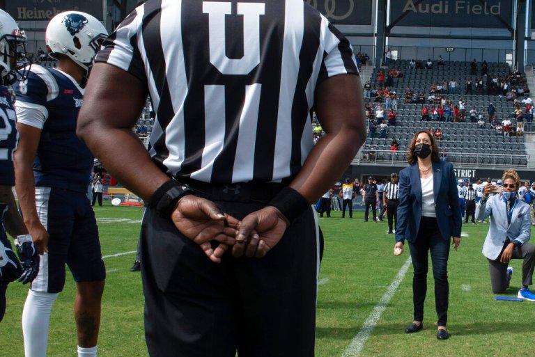 VP and ‘border czar’ Harris AWOL in Texas to watch football, appear on The View