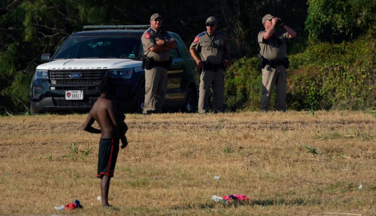 Townsfolk dismayed at the dusty war zone Del Rio has become