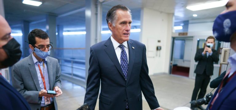 Mitt Romney blasts House Democrats over infrastructure stalemate