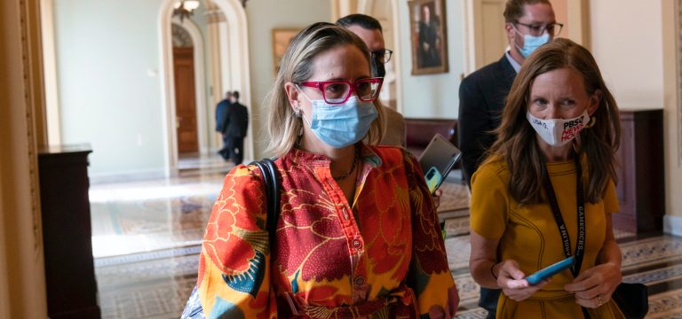 Far-left activists plan to ‘bird-dog’ Sinema during Boston Marathon over opposition to Biden spending plan