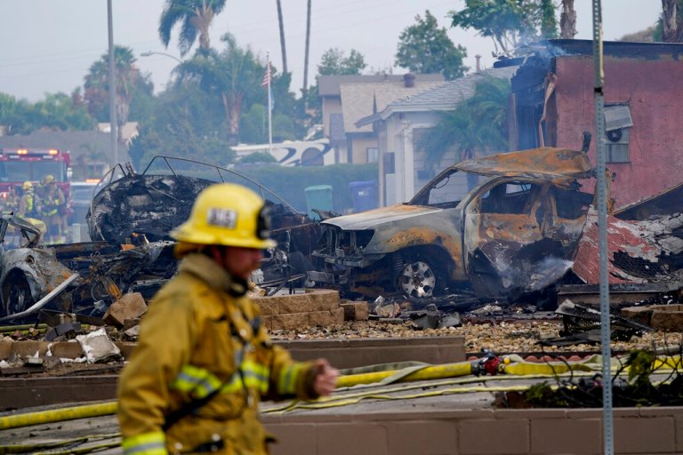 Two dead and at least two injured following California plane crash