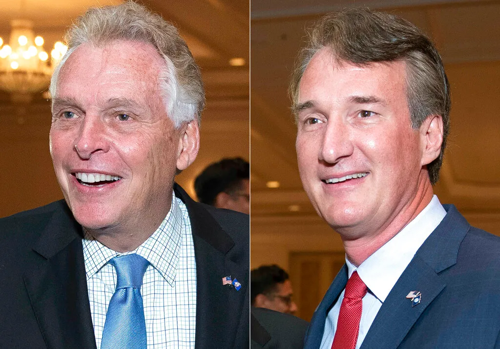 Youngkin outraises McAuliffe among Virginians