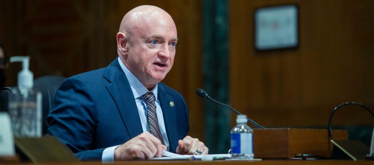 Arizona Democratic Sen. Mark Kelly backs filibuster change to pass voting rights legislation