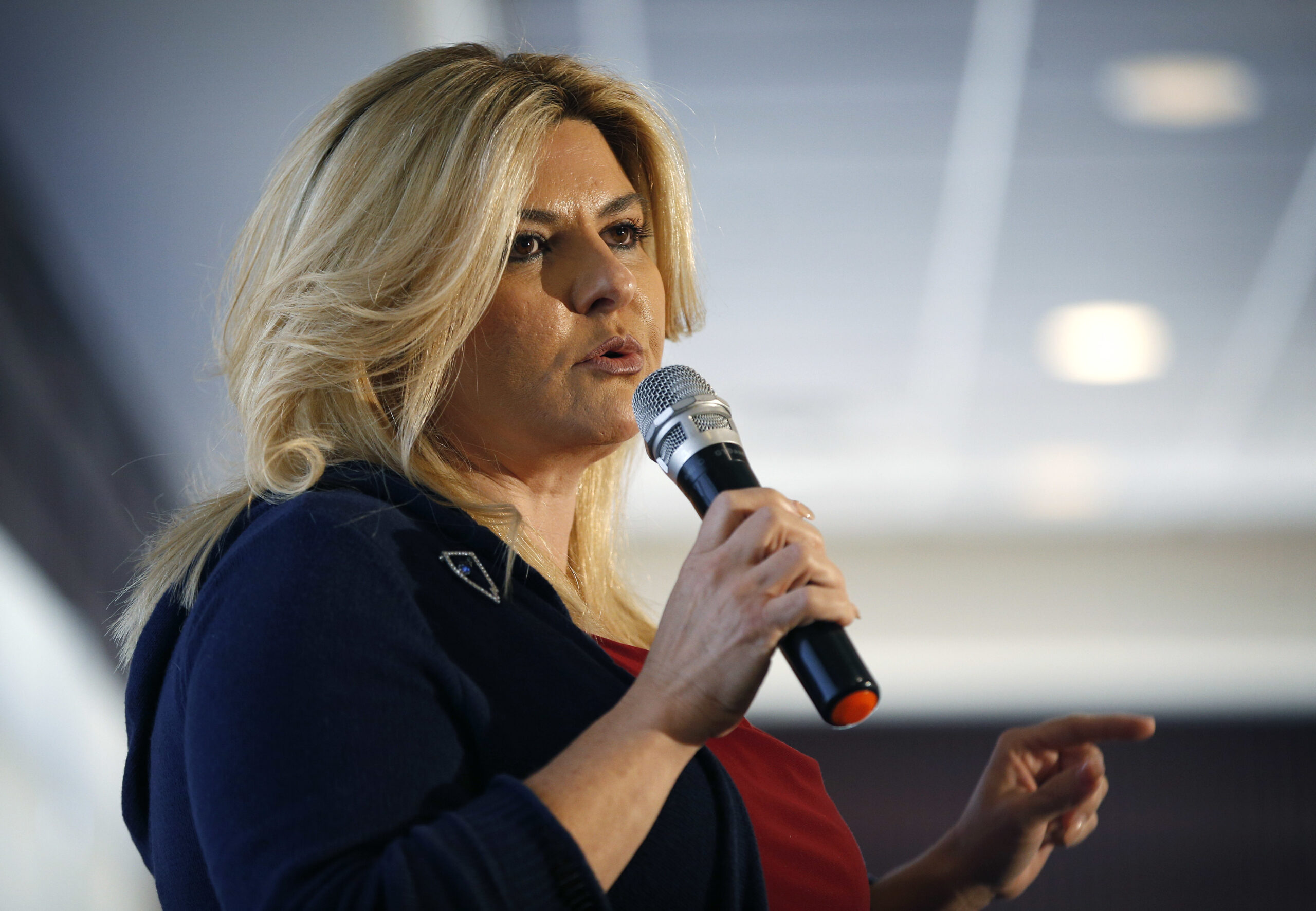 Gubernatorial candidate shoots ‘CRT’ and ‘voter fraud’ bottles in ad