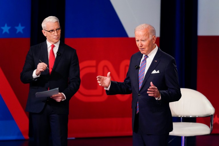 Biden ‘positively’ would consider National Guard to help with supply chains