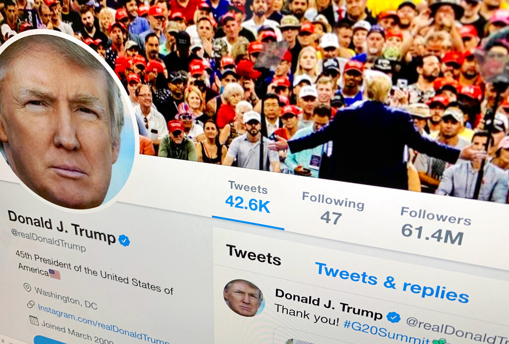 ‘Shame on you’: Journalists and celebrities revolt at Trump’s reinstatement to Twitter