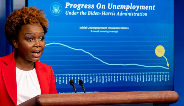 Biden seen as trying to have it both ways on economy