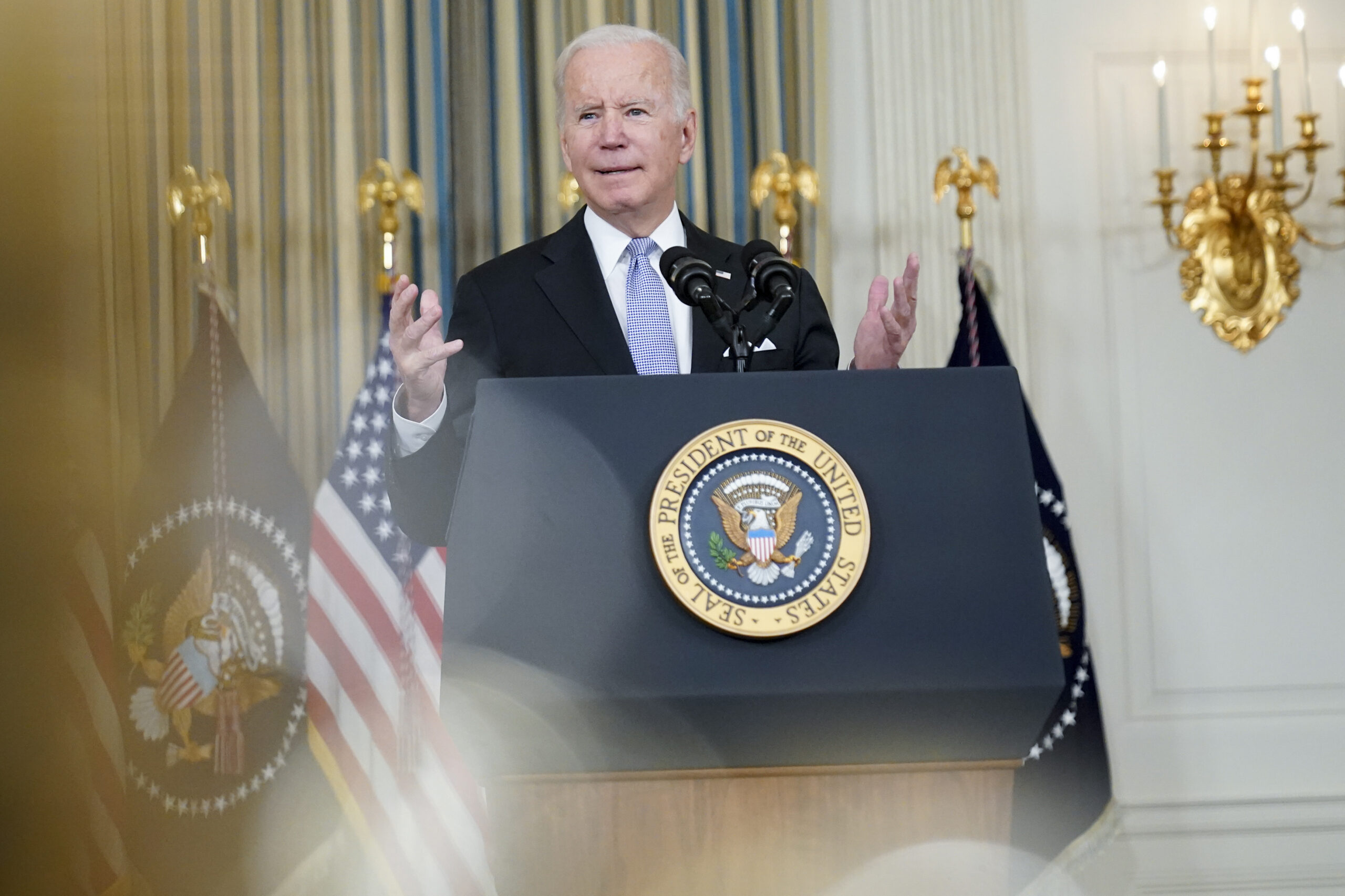 Biden, a sloppy messenger, to go on infrastructure deal sales tour
