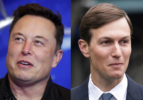 Elon Musk spotted with Jared Kushner at World Cup final