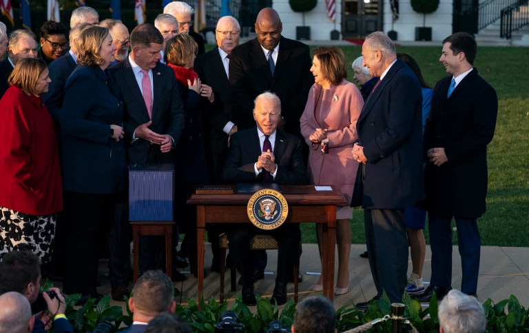 Biden serves up more word salad, jokes Jill Biden has second husband, loses his mask