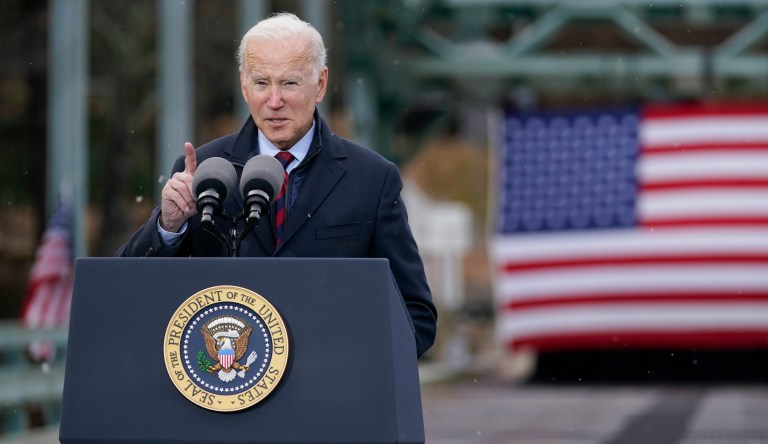 Biden hammers home local impact of infrastructure deal during New Hampshire visit