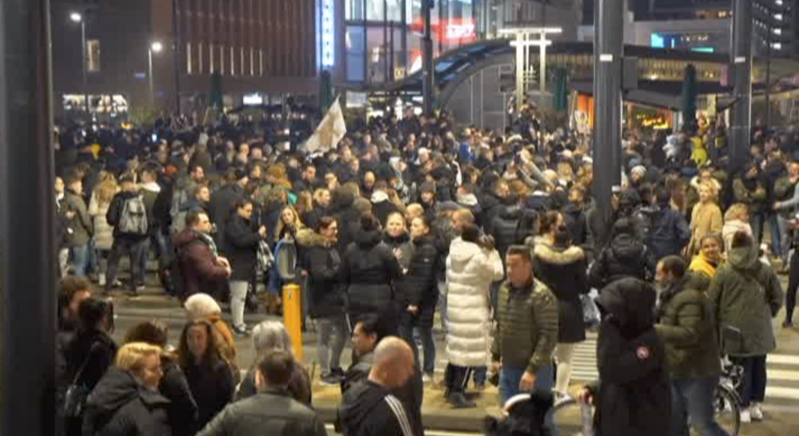 ‘Orgy of violence’: Dutch police open fire on rioters